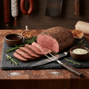 Rôti de bœuf Formule 3 kg+ – Viande française préparée par la Boucherie Le Billot à Saint-Alban